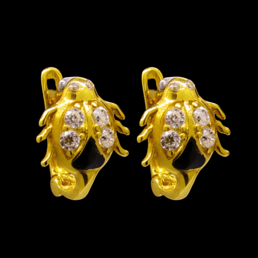 18k Gold Earrings   