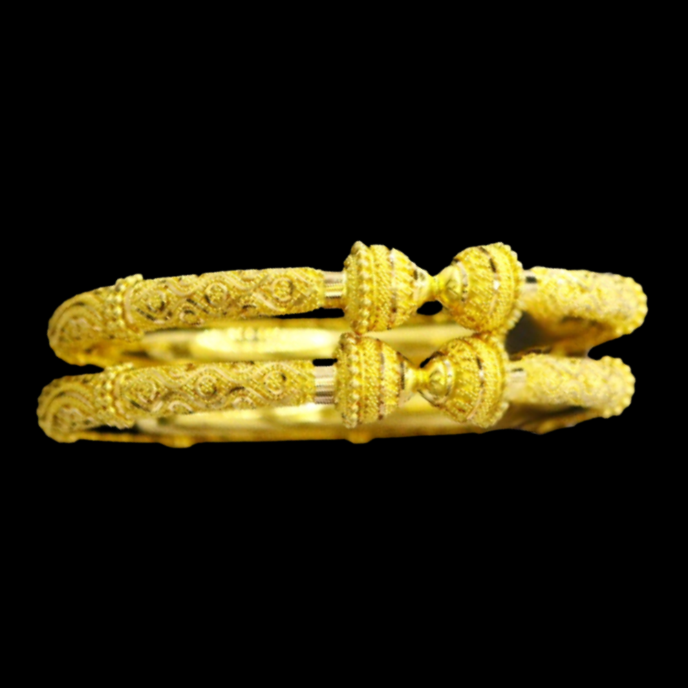 22K Gold Bangle Bracelet
