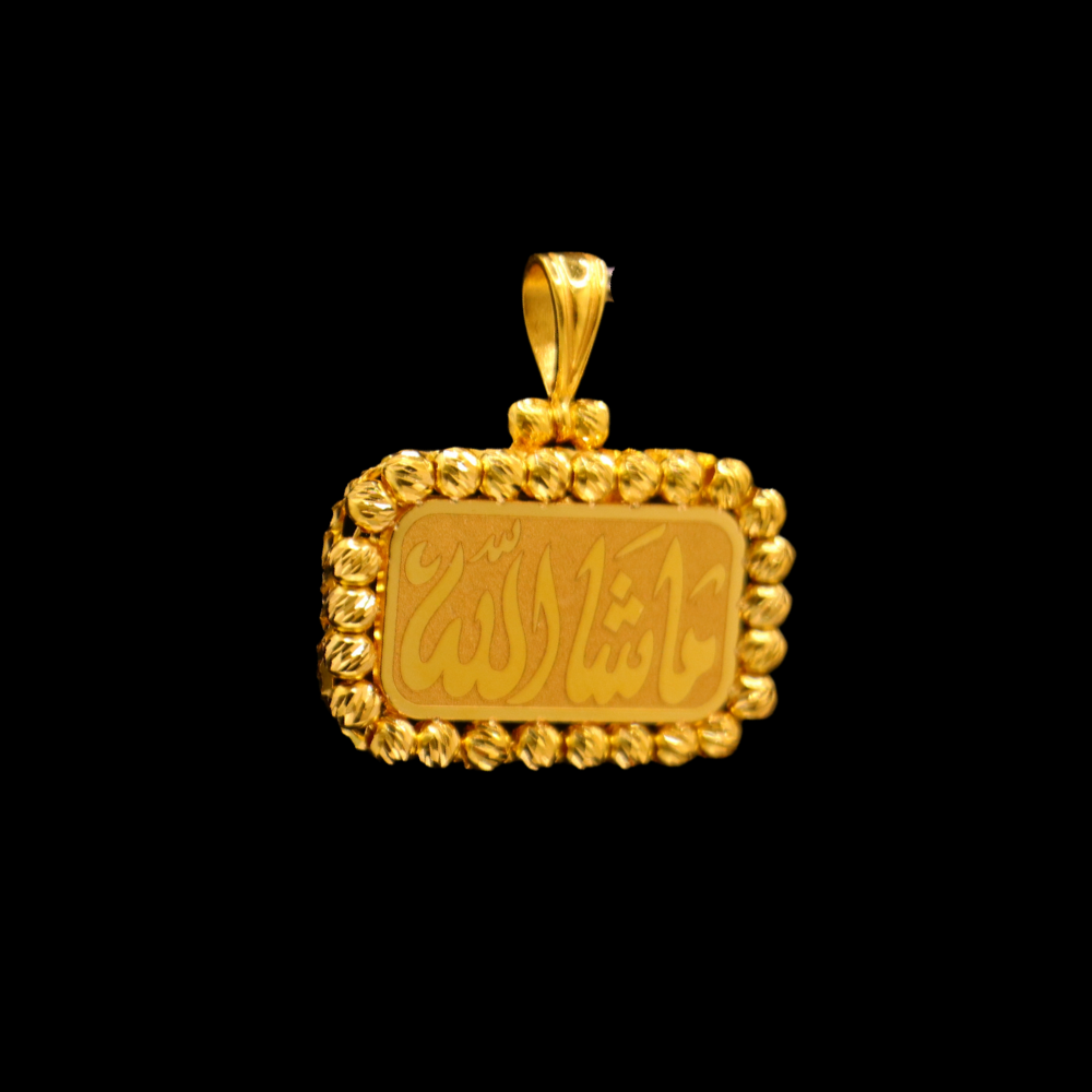 21k Gold Pendant   