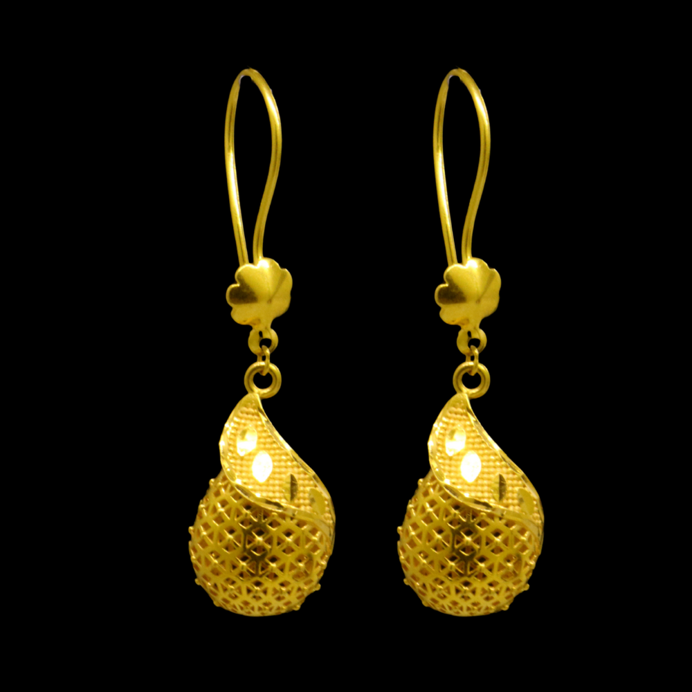 21K Gold Earrings