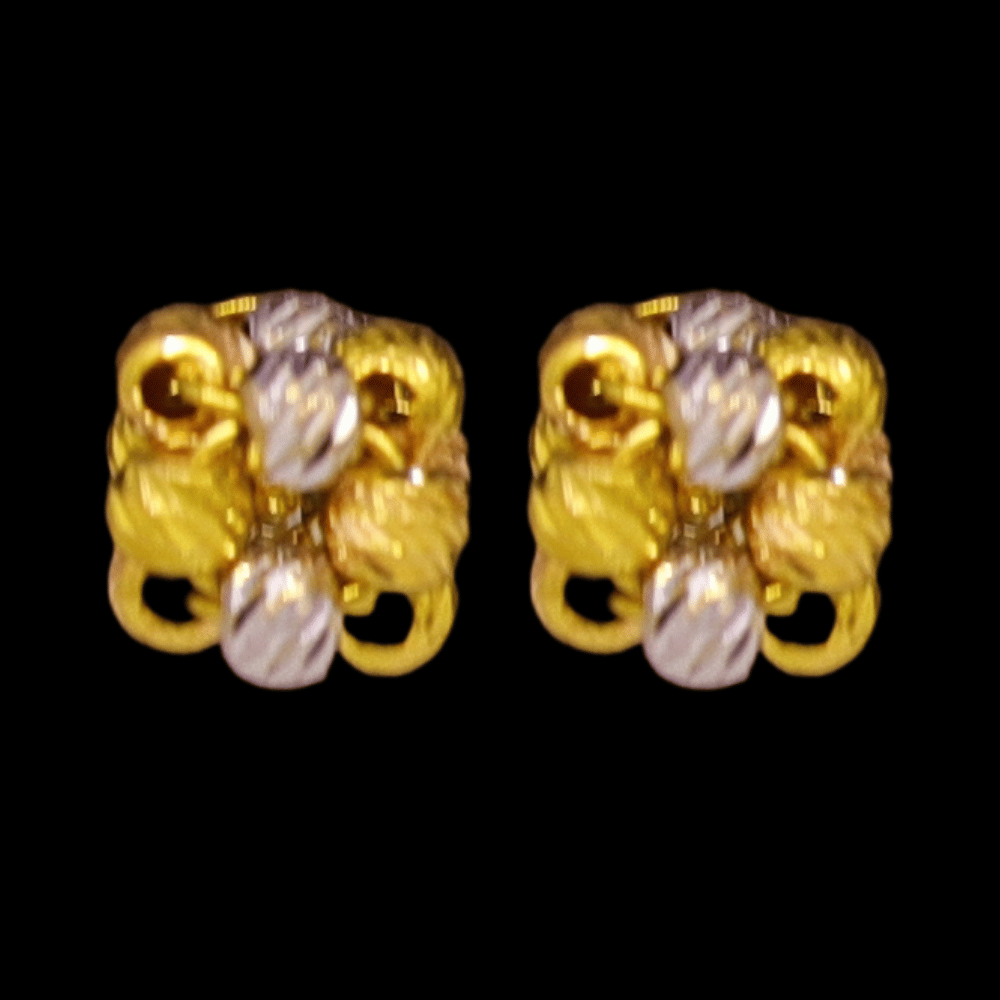 18k Gold Earrings 
