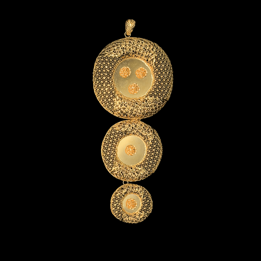 21K Gold Pendant 