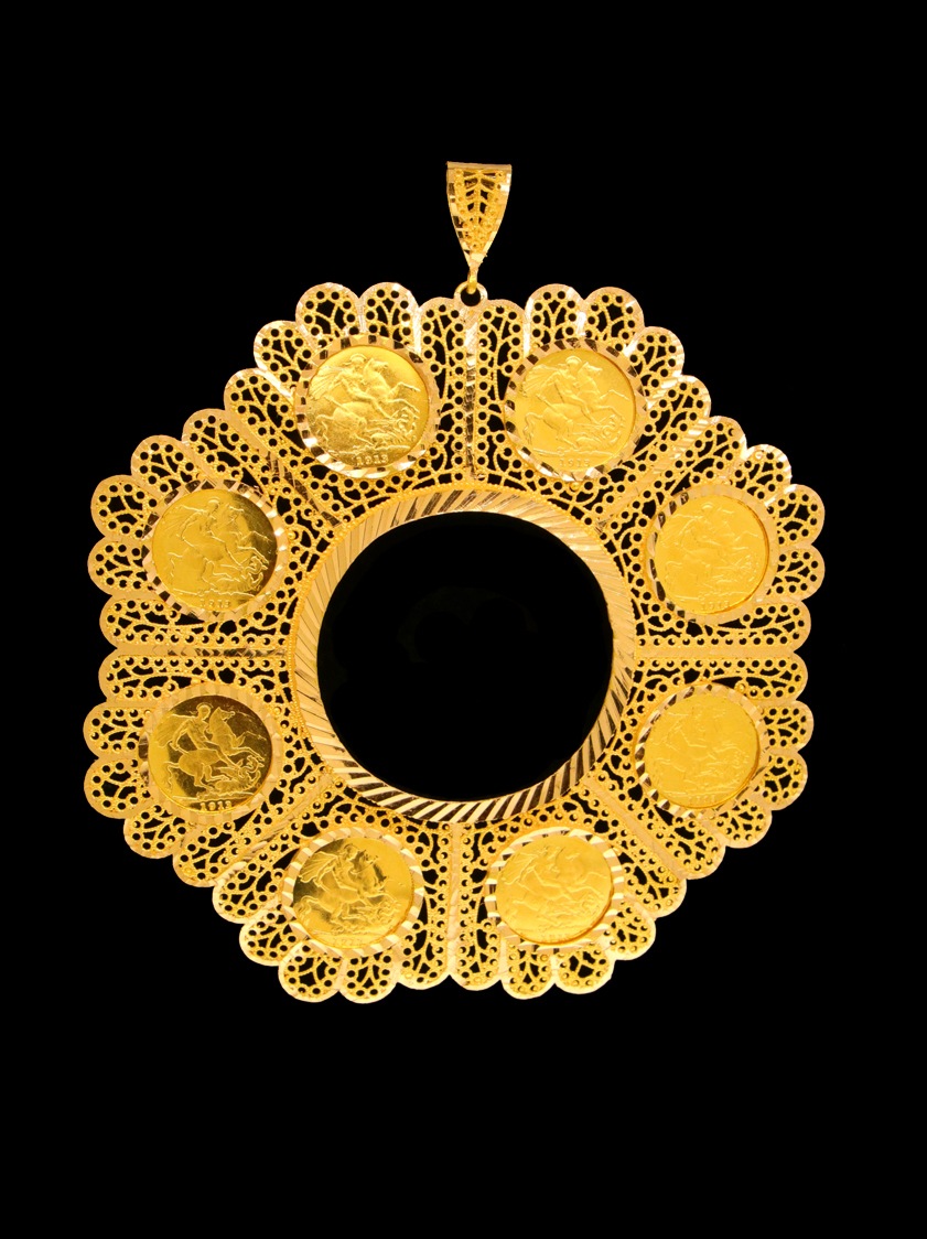 21K Gold Mokhamas Frame