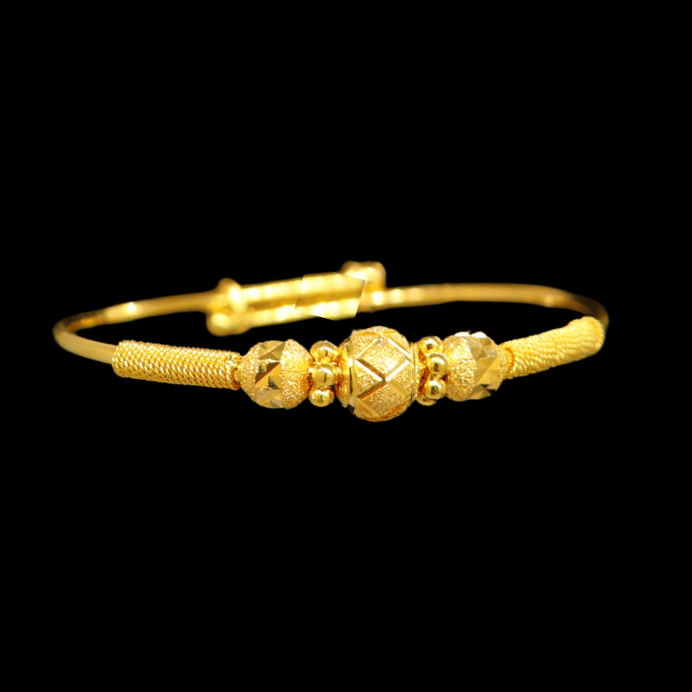 21K Gold Baby Bangle 