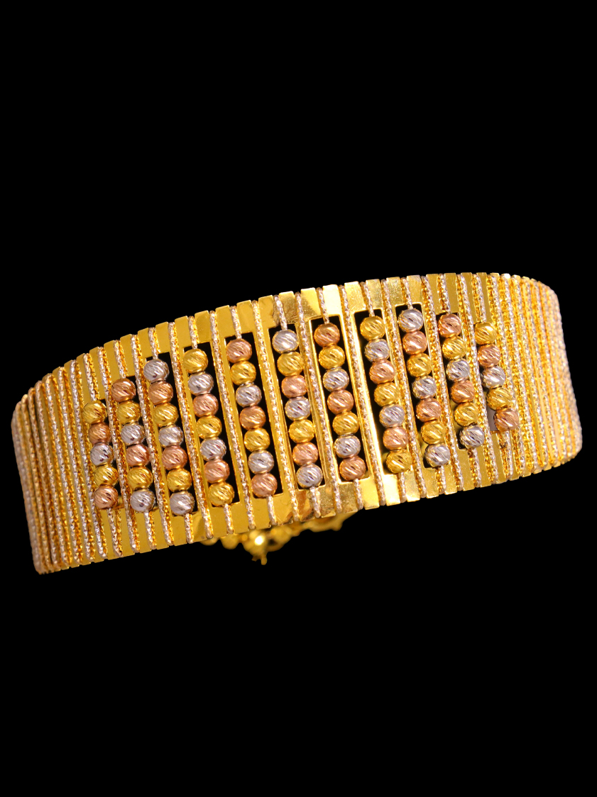 18k Gold Lazurde Bangle Bracelet