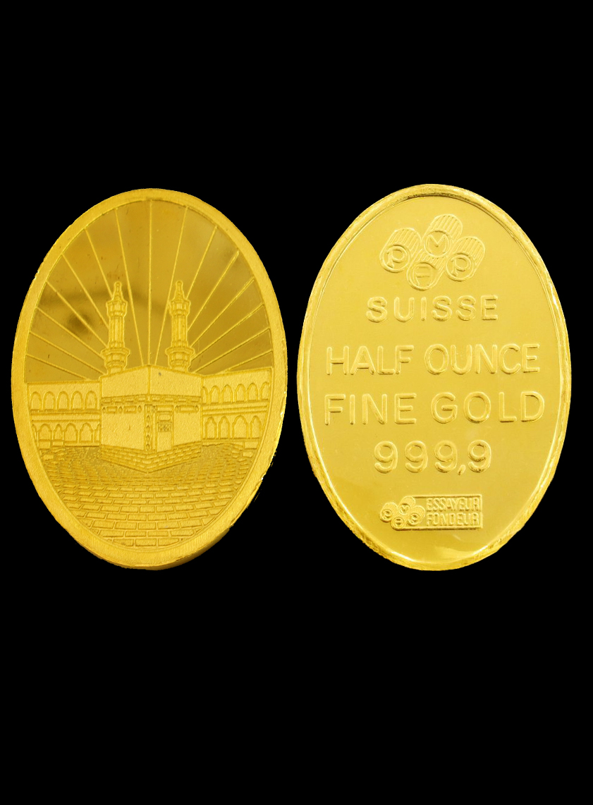 Half Ka'aba Gold Ounce 