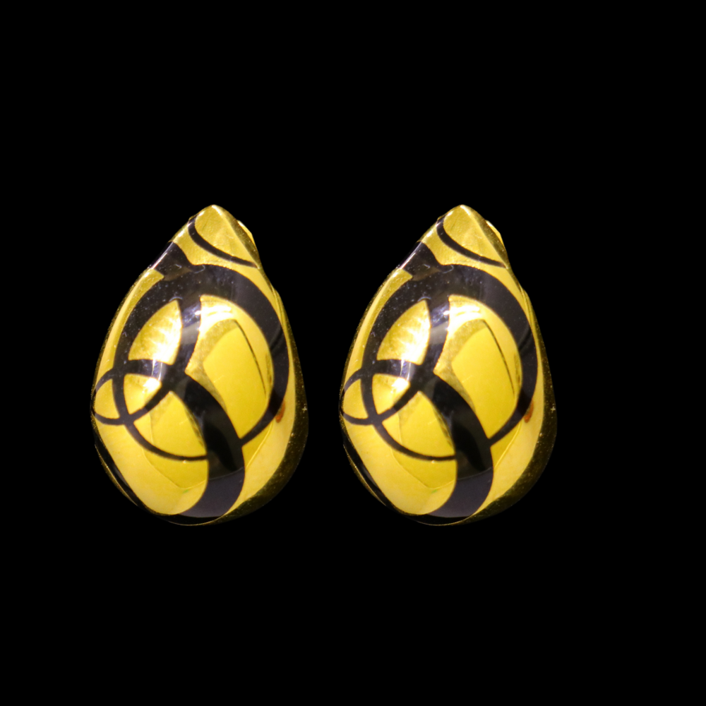 21K Gold Earrings