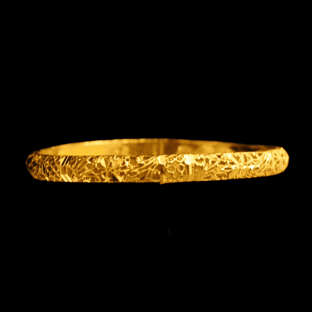 22K Gold Bangle Set OF 1 (M) 