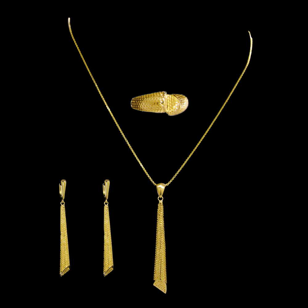 14K Gold Necklace Sets   