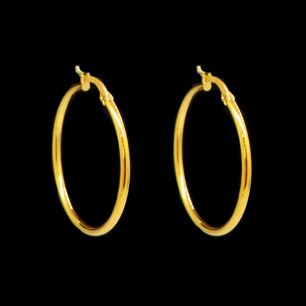 21K Gold Earrings   
