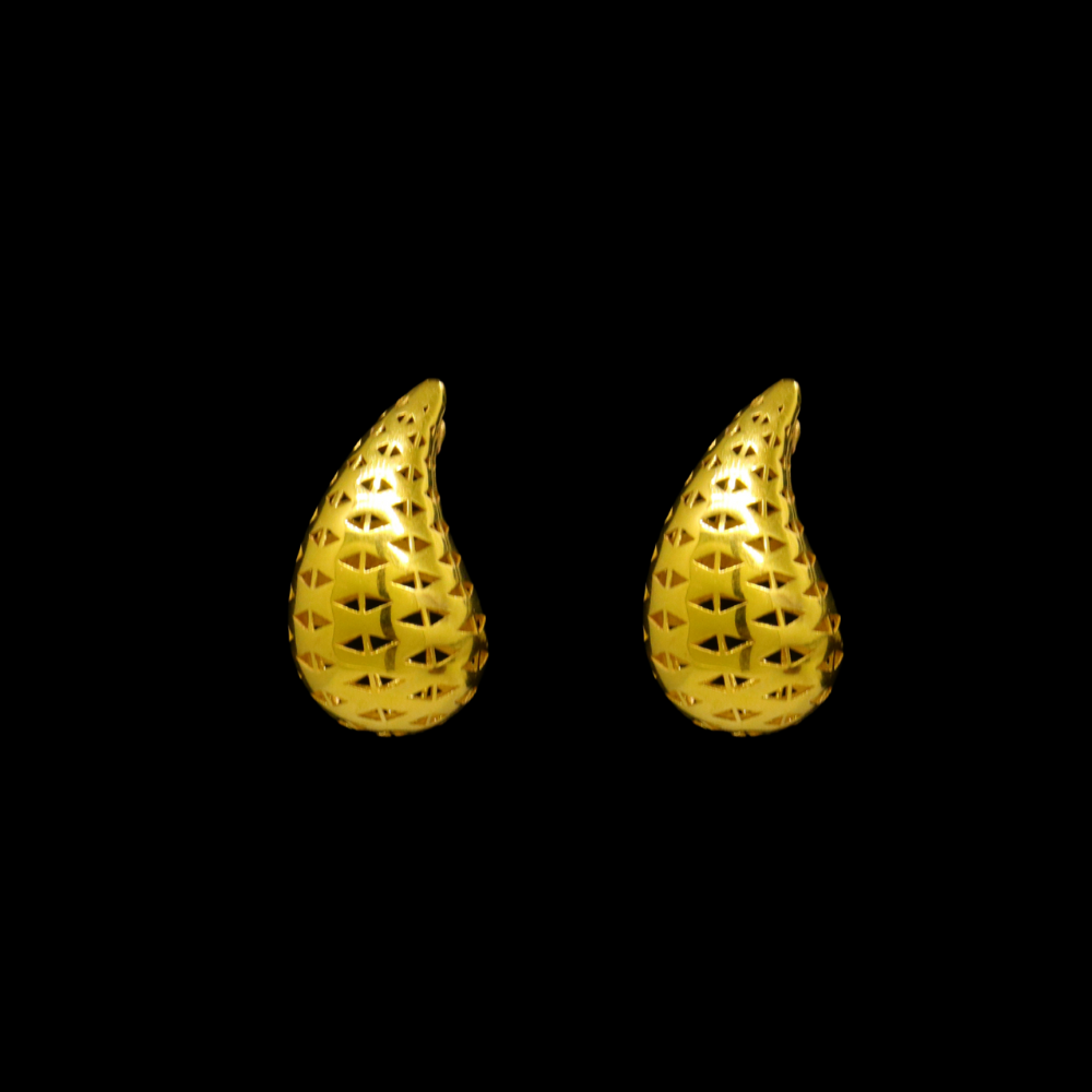21K Gold Earrings