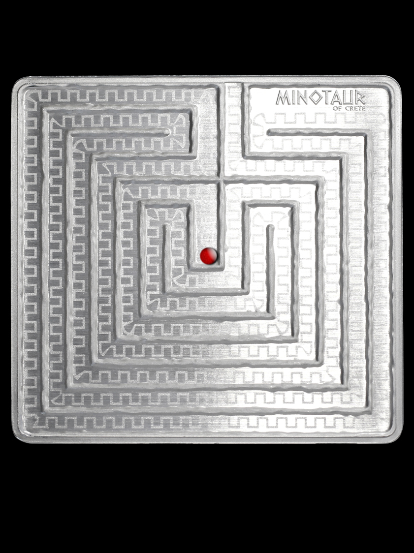 Minotaur The Labyrinth of Crete 1.5oz Pure Silver Coin 