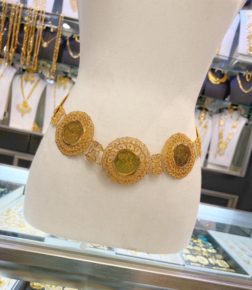 21K Gold Mokhamas Belt