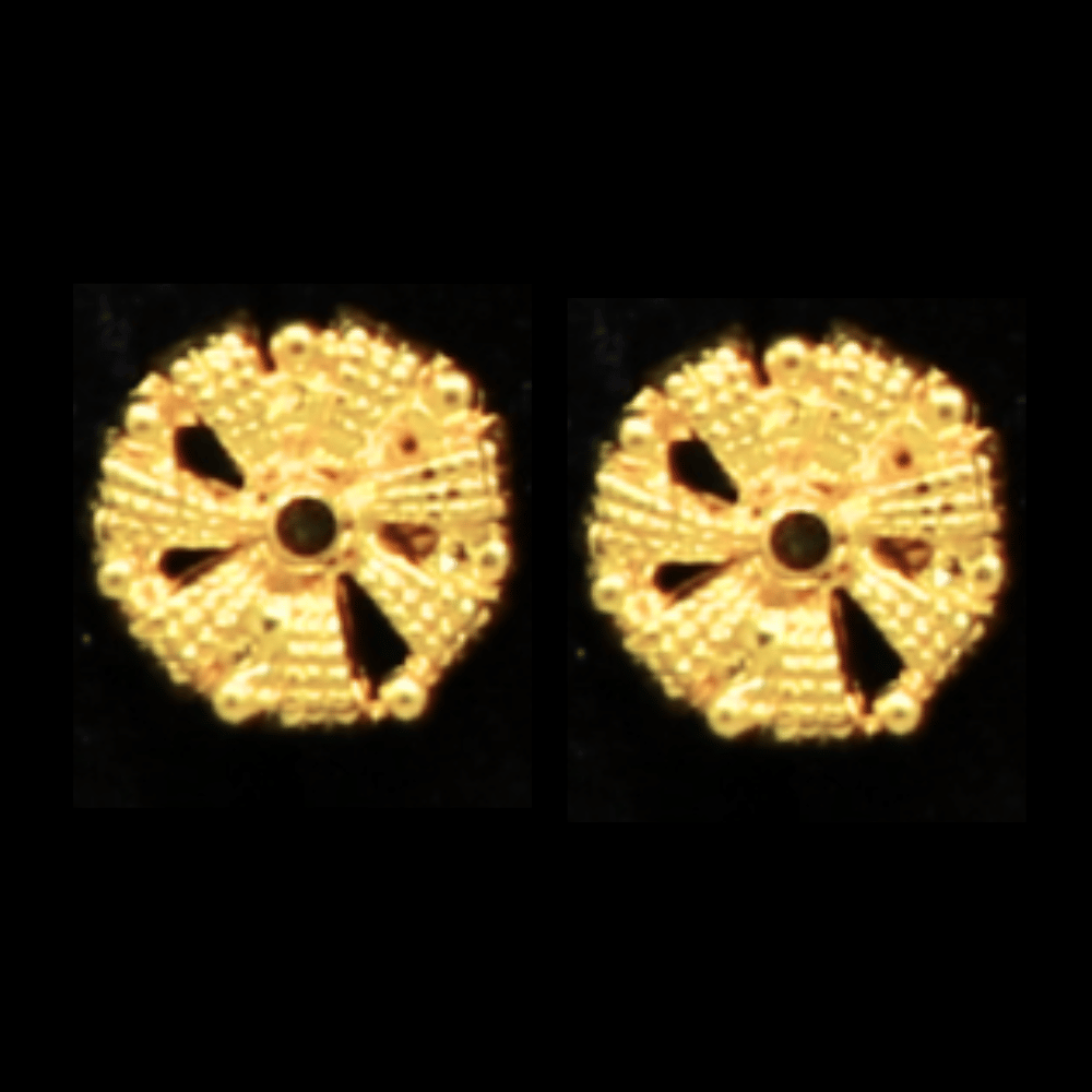 22K Gold Earrings     