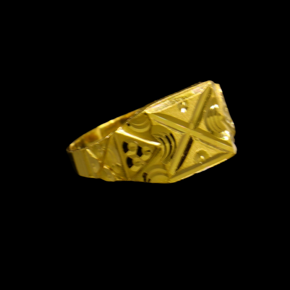 22K Gold Baby Ring