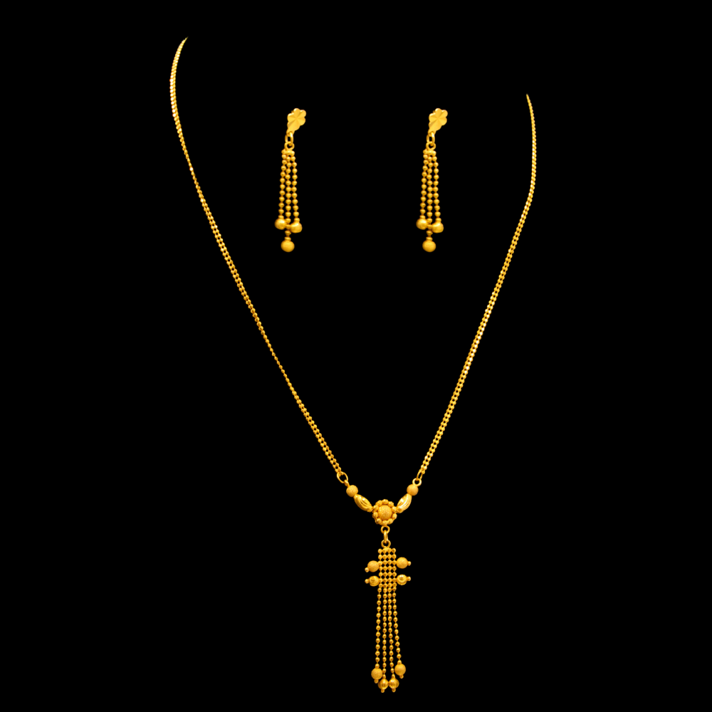 22K Gold Necklace Set 22K Gold Necklace Set