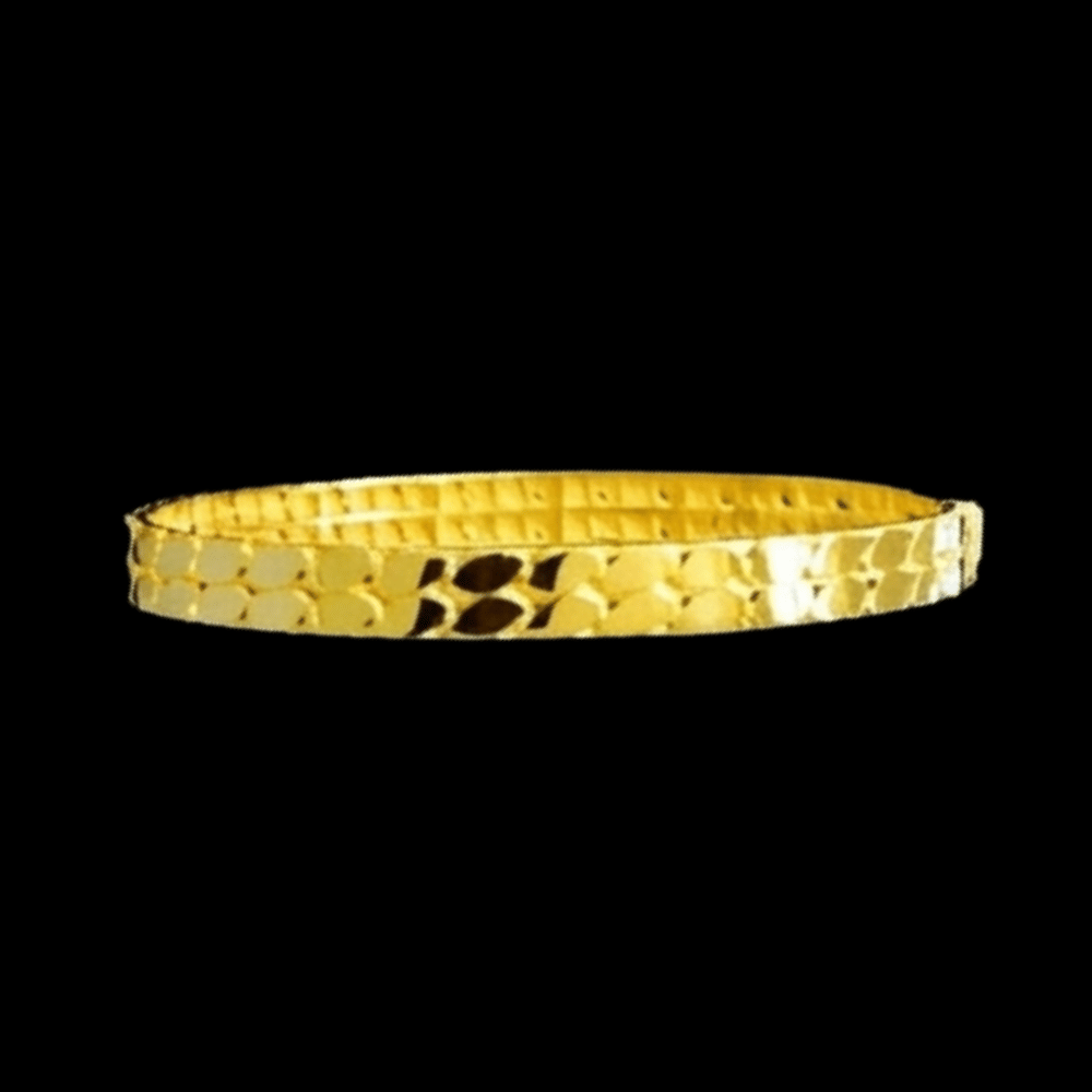 21K Gold Bangle Bracelet 
