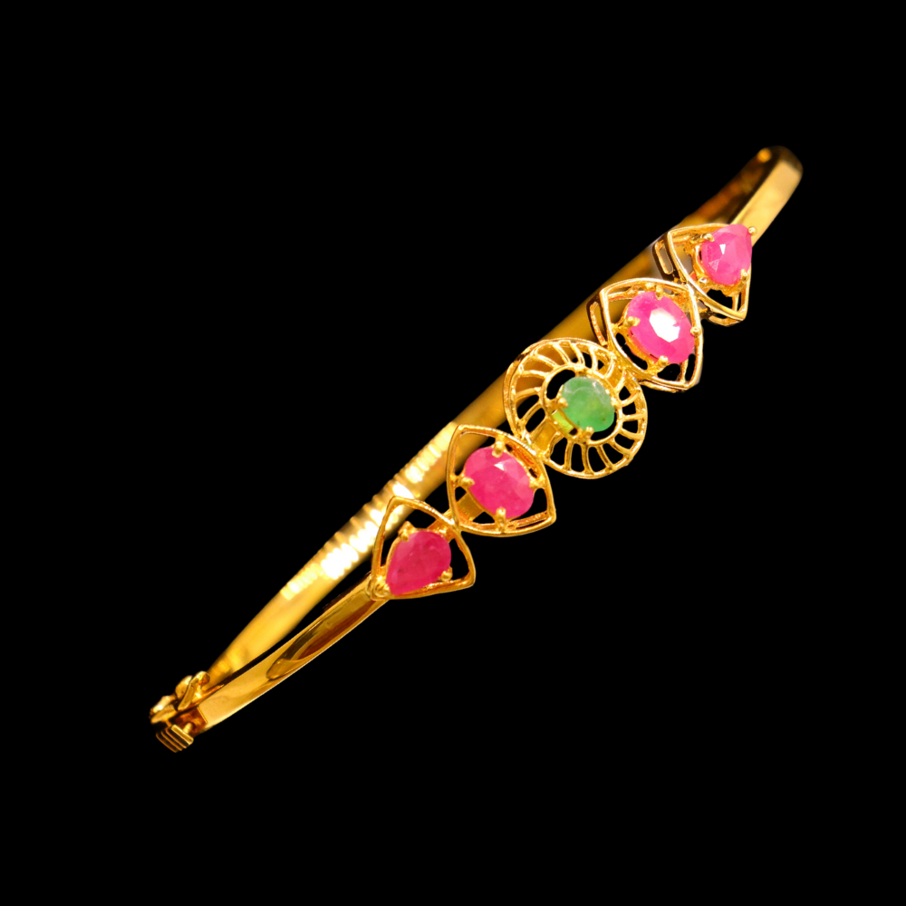 22K Gold Bangle Bracelet