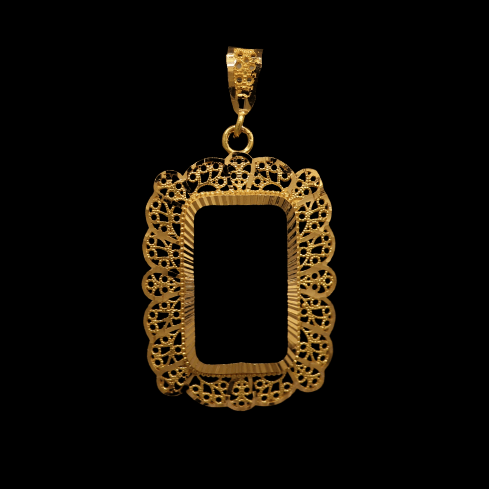 21K Gold 10g Bar Frame 