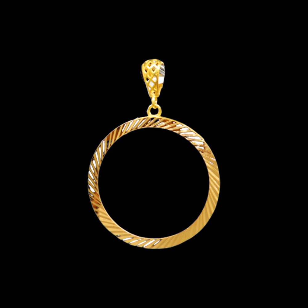 21K Gold Mokhamas Frame  