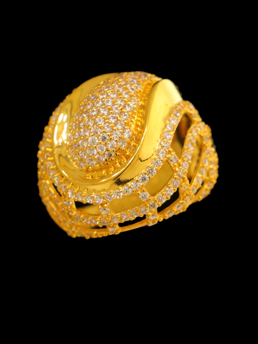 Signity 14K Gold Cubic Zirconia Ring