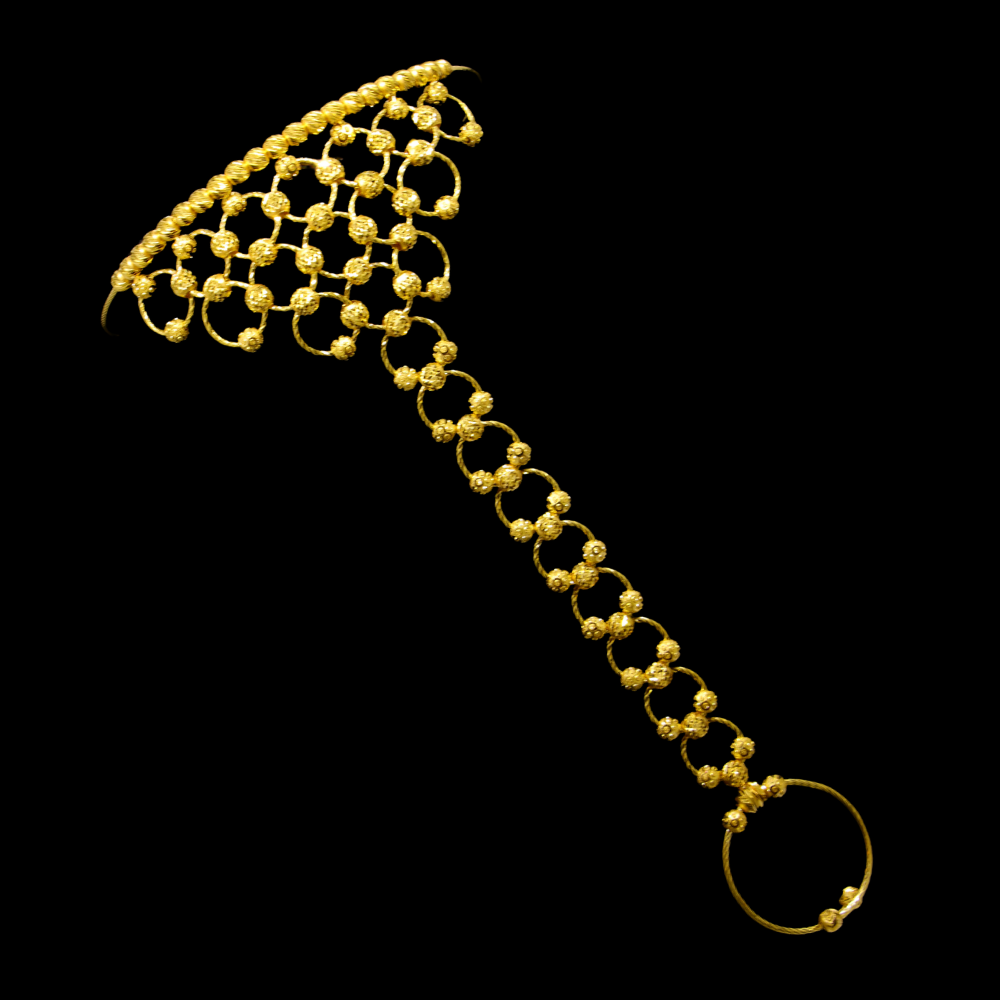 22k Gold Hand Bracelet