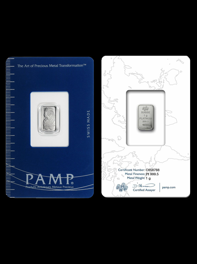 1 Gram Platinum Bar
