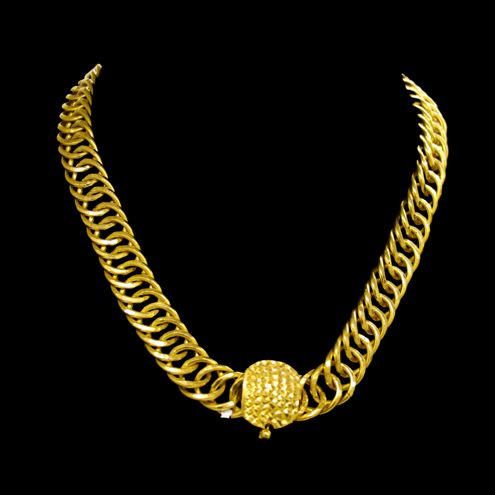 21K Gold Necklace 