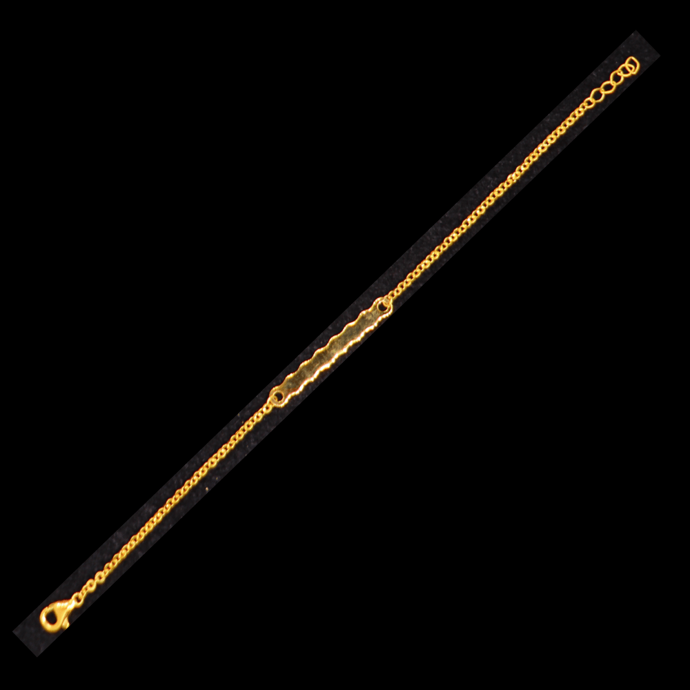 21K Gold Baby Bracelet       