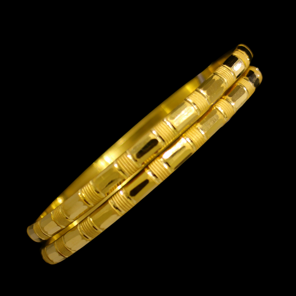 21K Gold Bangle Set (M)