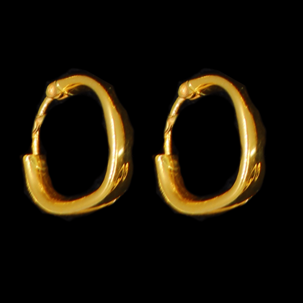 21K Gold Earrings      