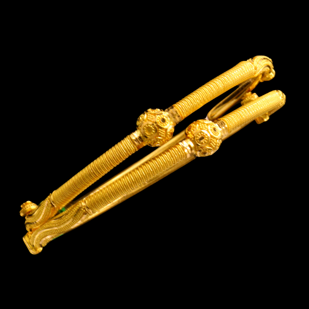 22K Gold Bangle Bracelet