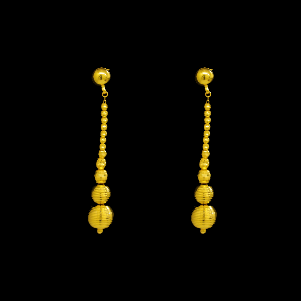 21K Gold Earrings  