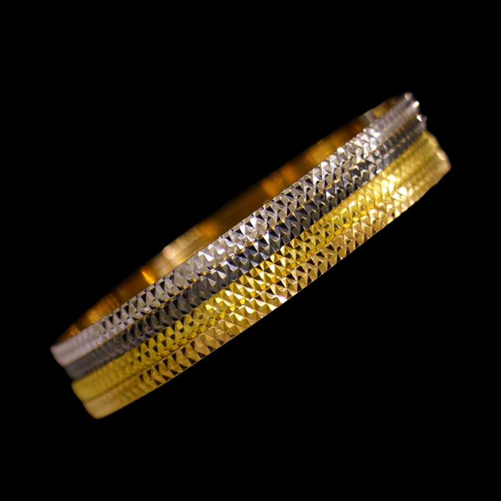 21K Gold Bangle Set (M)
