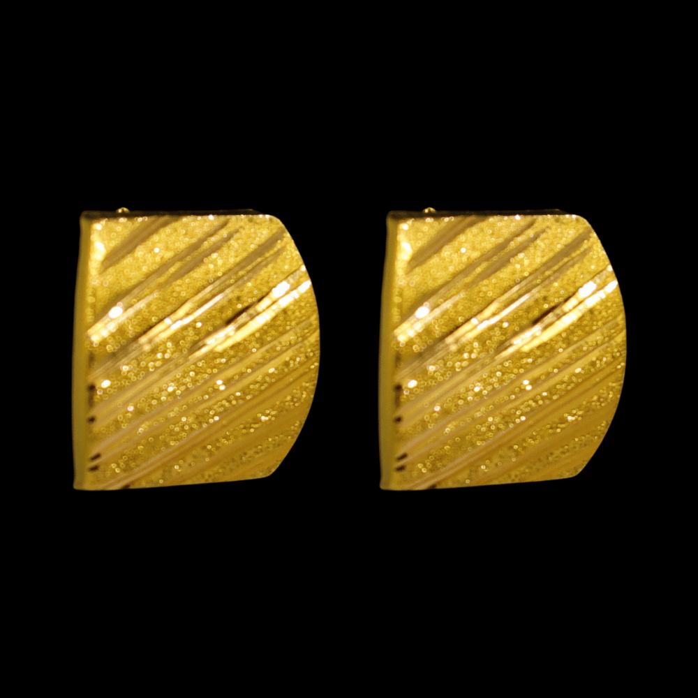 21K Gold Earrings  