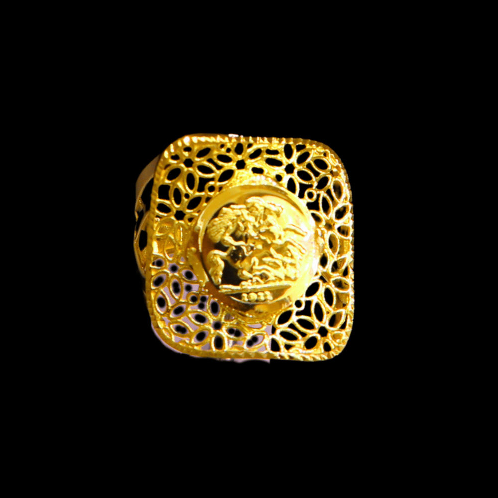 21K Gold Ring 
