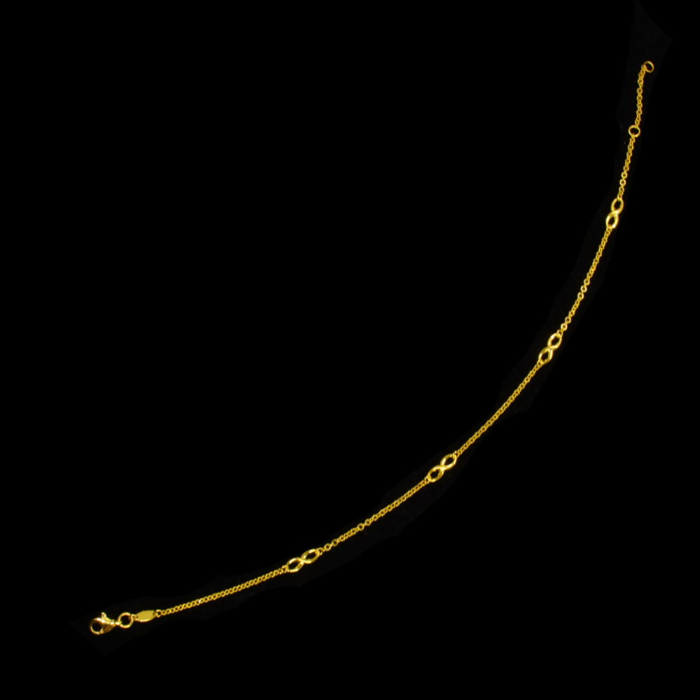 21K Gold Anklet