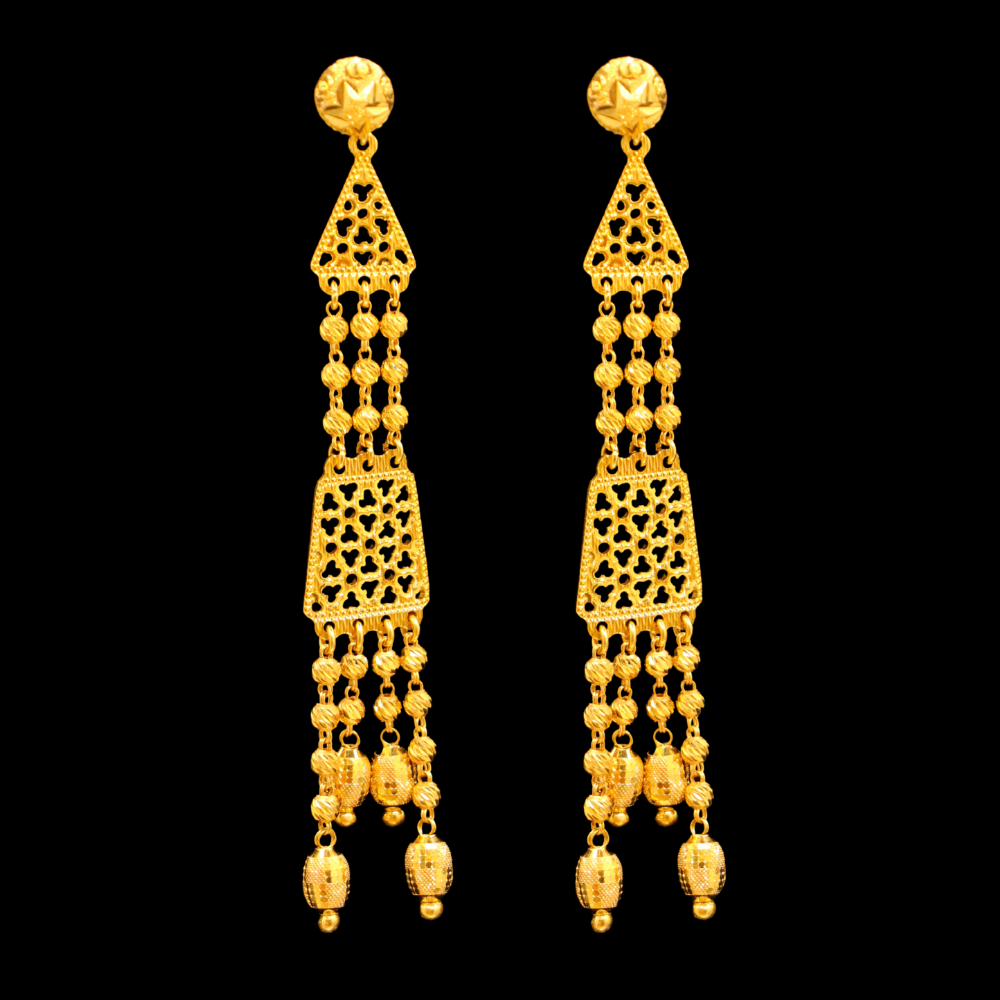 22K Gold Earring