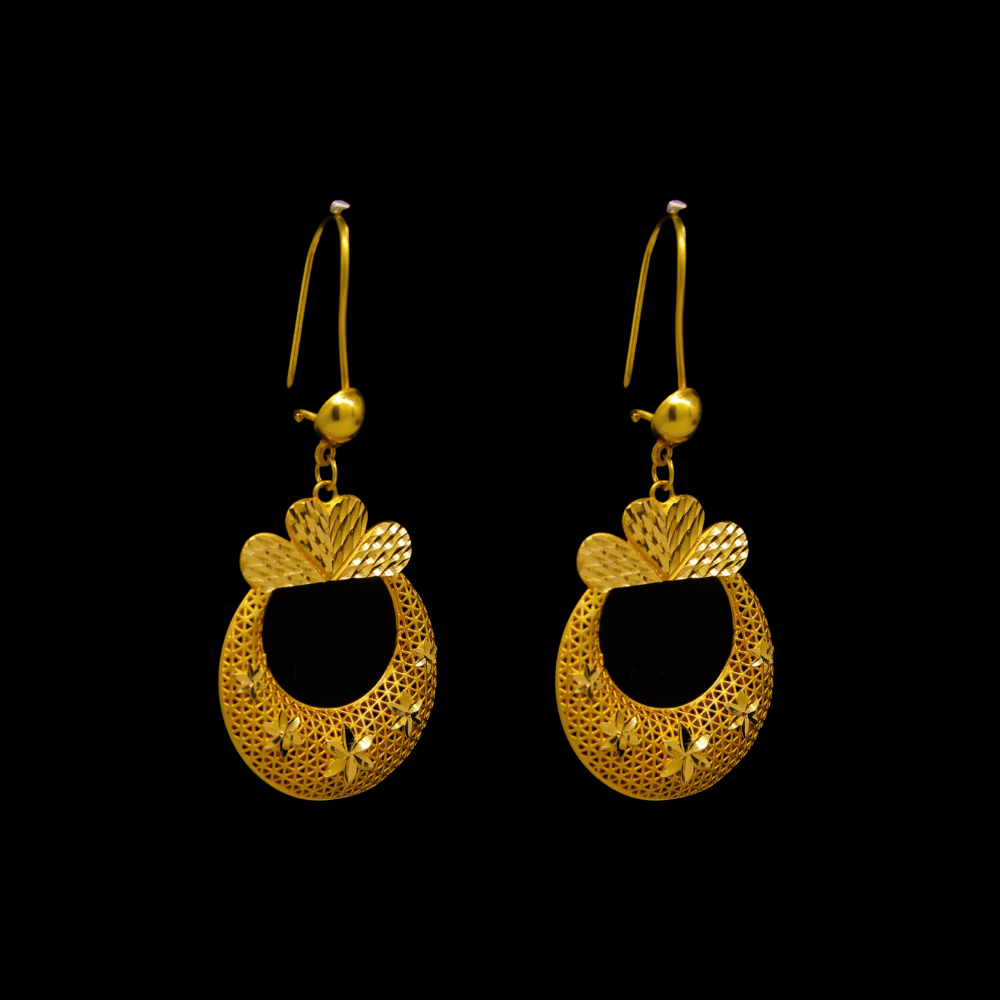 21K Gold Earrings  