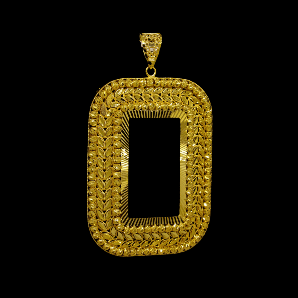 21K Gold Ounce Frame 