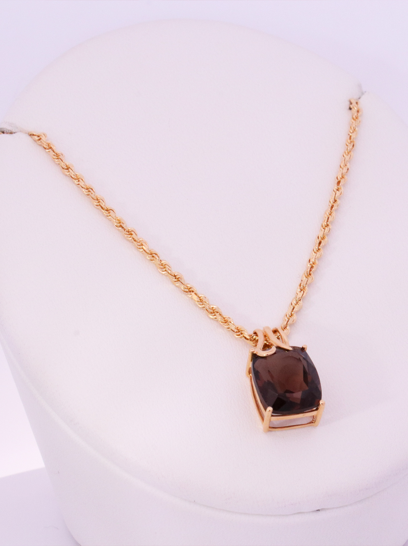 Smokey Quartz Necklace 