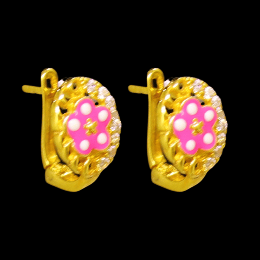 18k Gold Earrings     