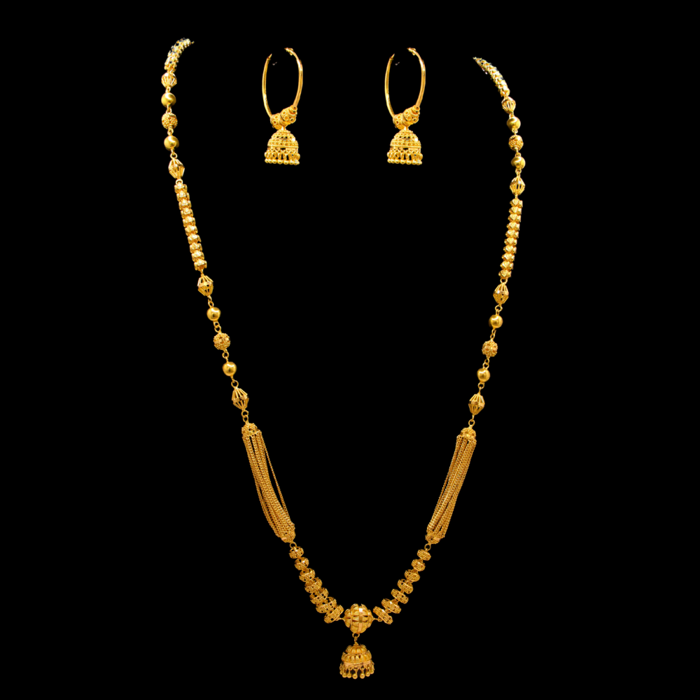 22K Gold Necklace Set