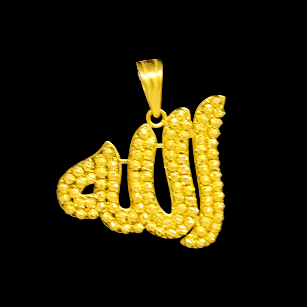 21k Gold Pendant