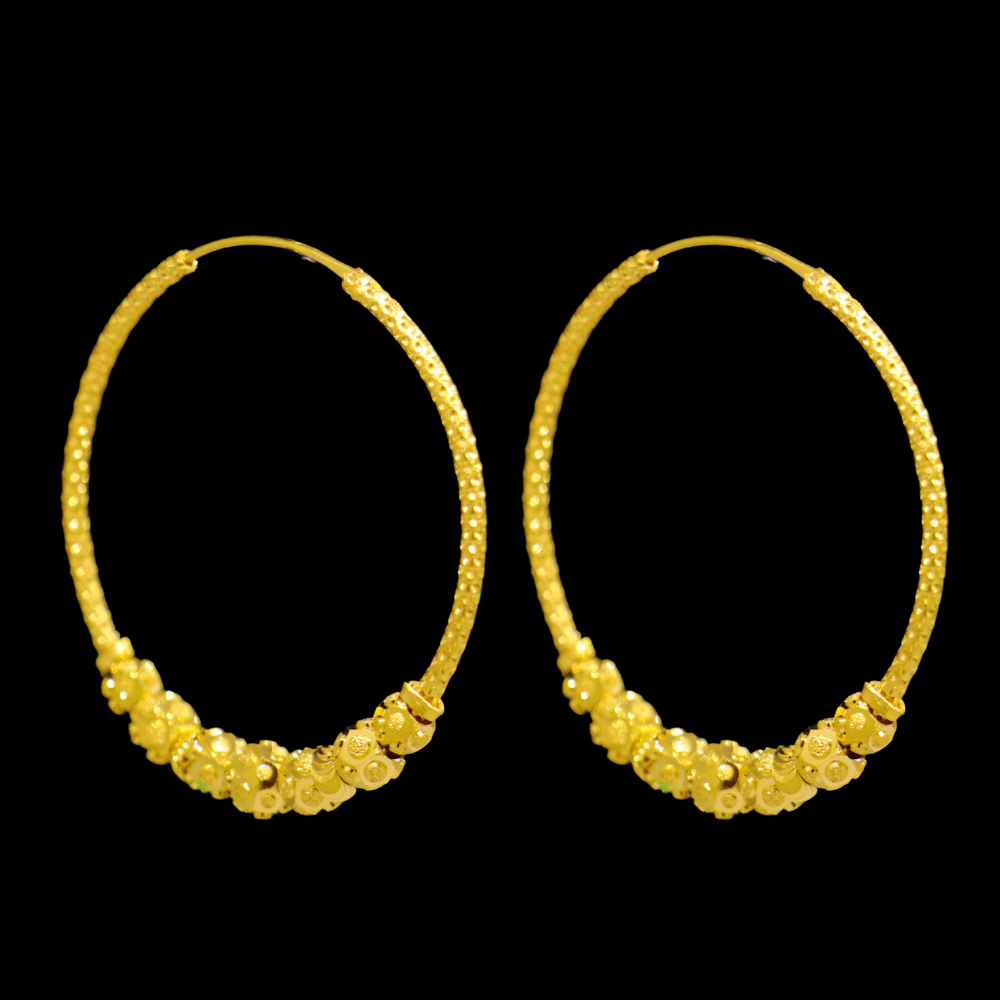 22K Gold Earrings