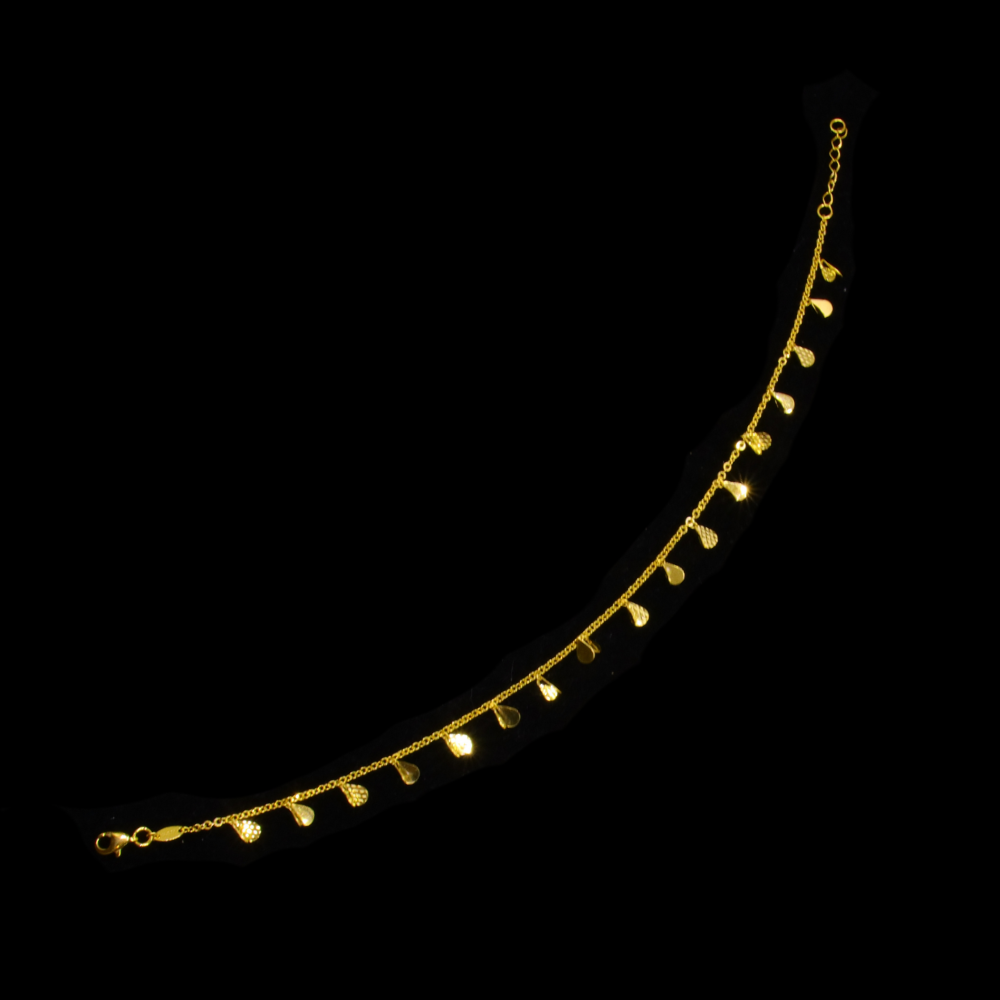 21K Gold Anklet
