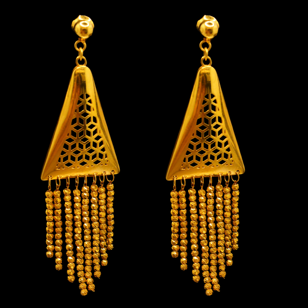 21K Gold Earrings