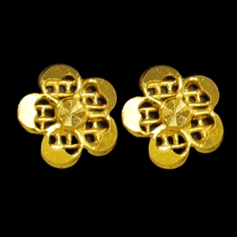 21K Gold Earrings    