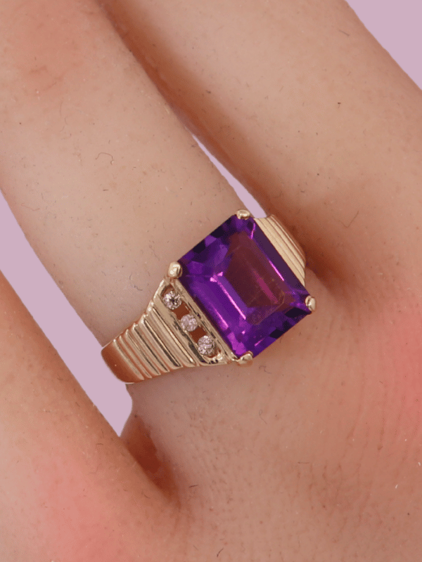 Natural Diamond Ring        