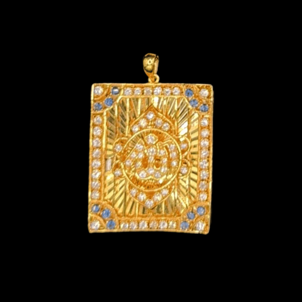 21K Gold Pendant    